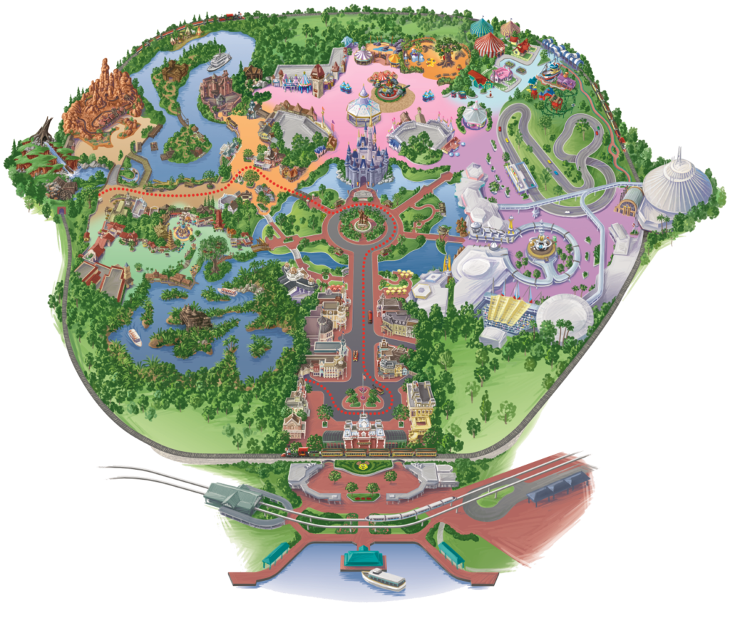 レア☆スピリットジャージ ディズニーSサイズ WDW50周年 地図