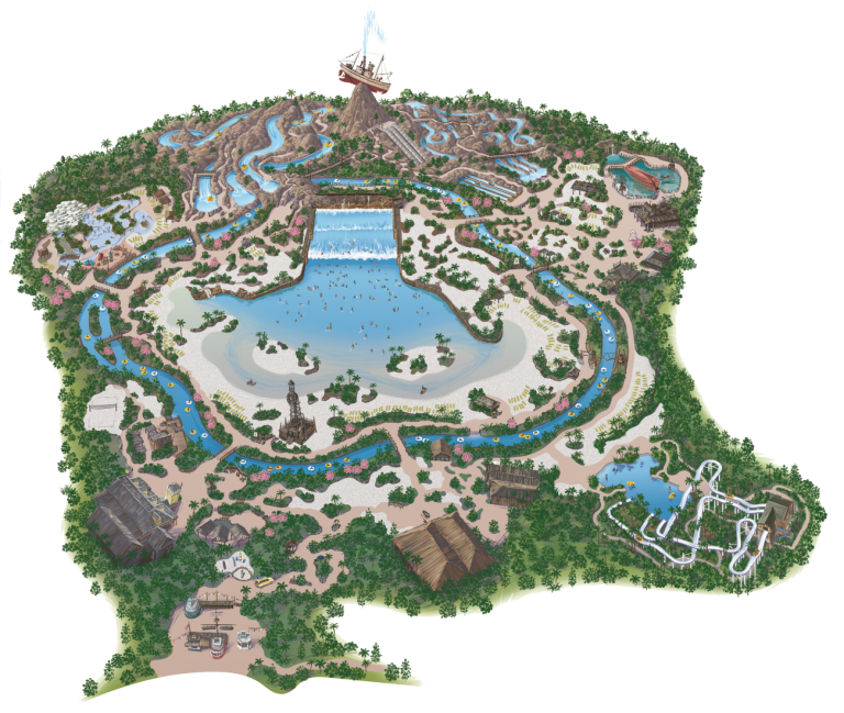 ディズニー・タイフーン・ラグーン (ウォーターパーク) | ミッキー